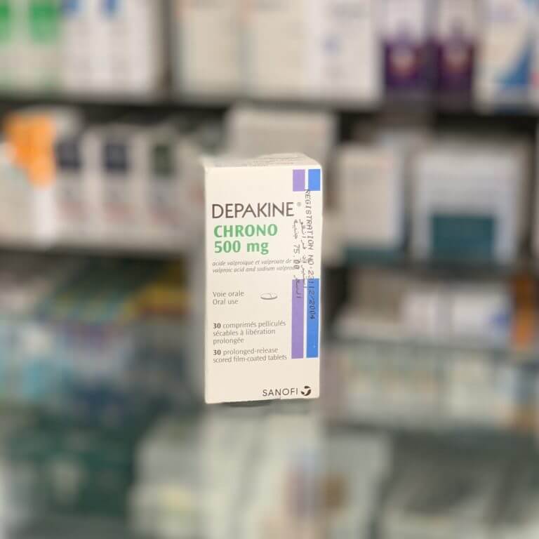 Depakine Chrono 500 mg 30 tablets