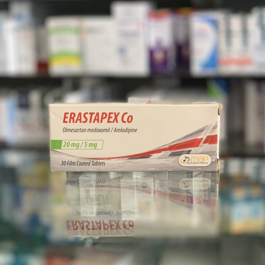 Erastapex Co 20 mg / 5 mg 30 tablets