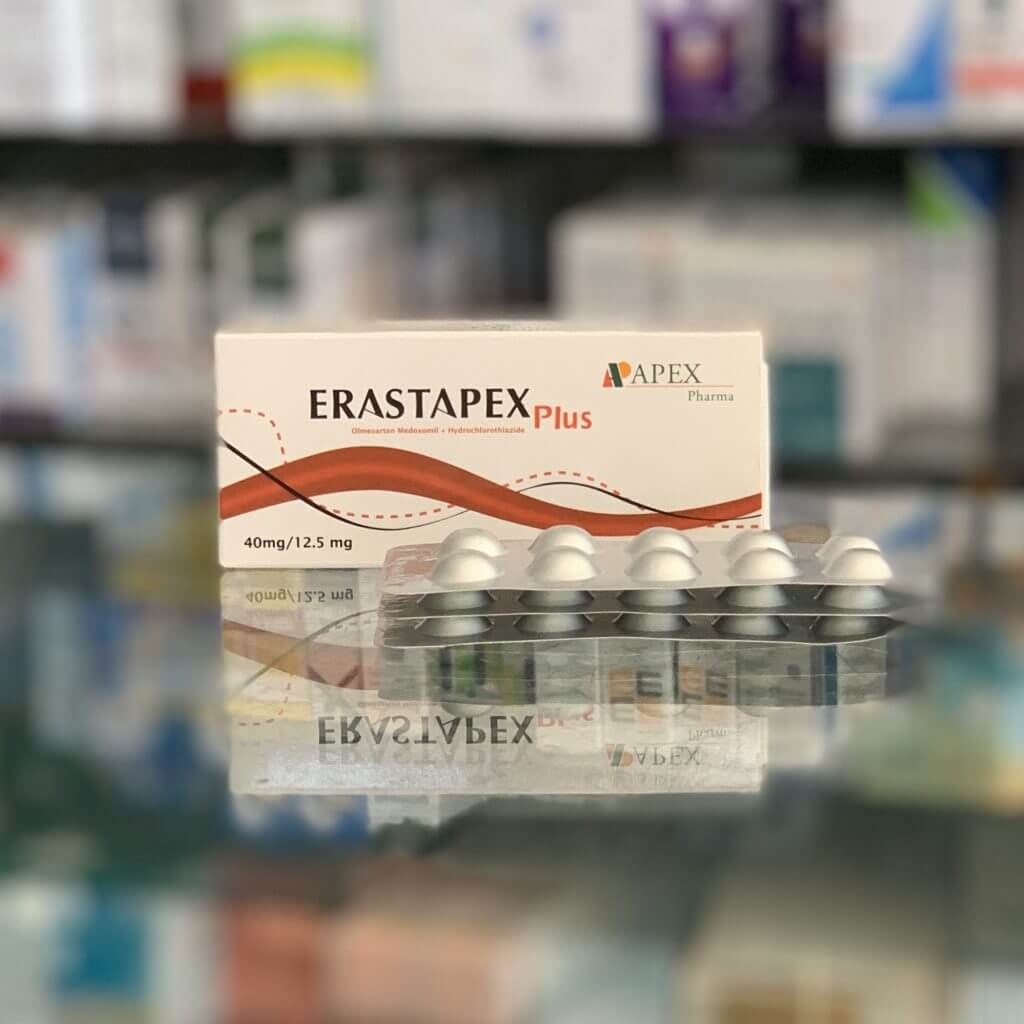 Erastapex Plus 40 mg / 12.5 mg 30 tablets