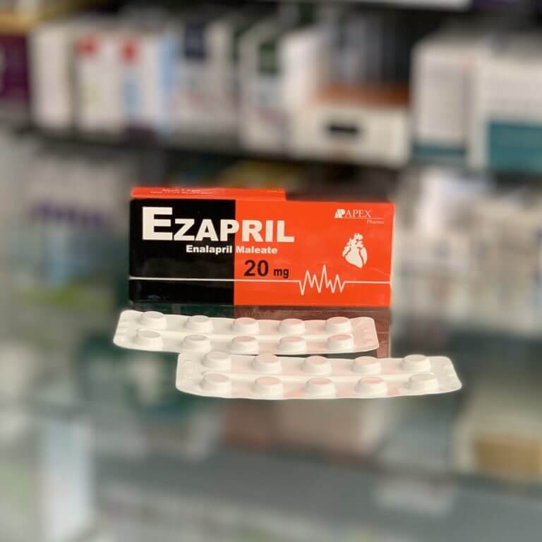 Ezapril 20 mg 30 tablets