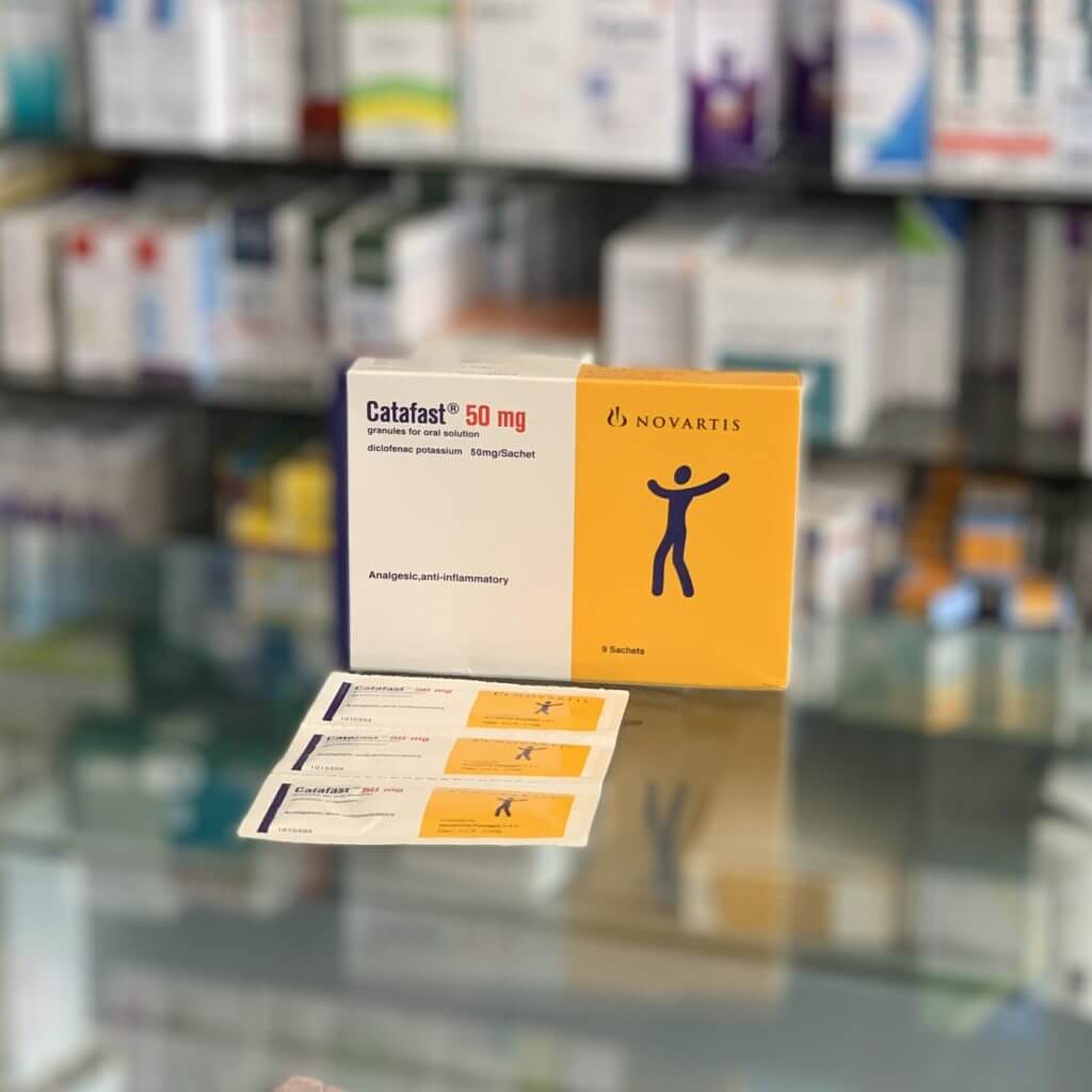 Catafast 50 mg 9 sachets