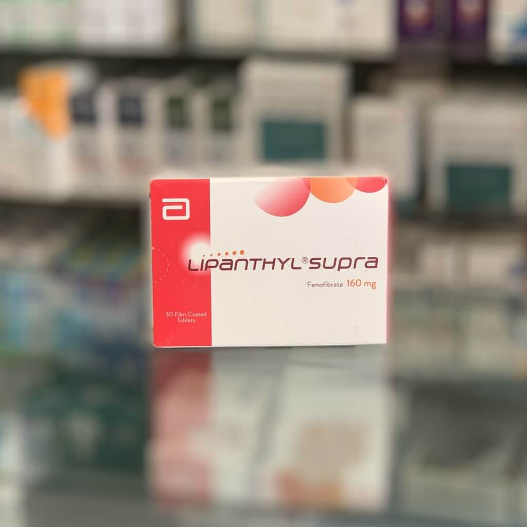 Lipanthyl Supra 160 mg 30 tablets Lipantil Supra 160 mg 30 tablets
