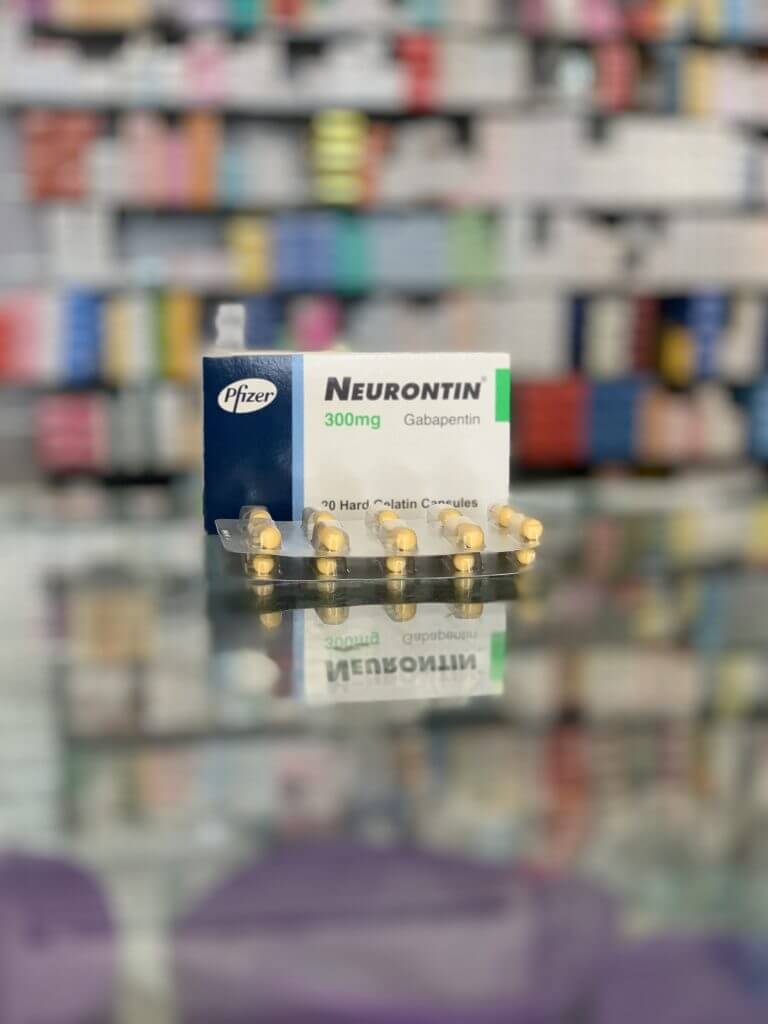 Neurontin 300 mg 20 capsules
