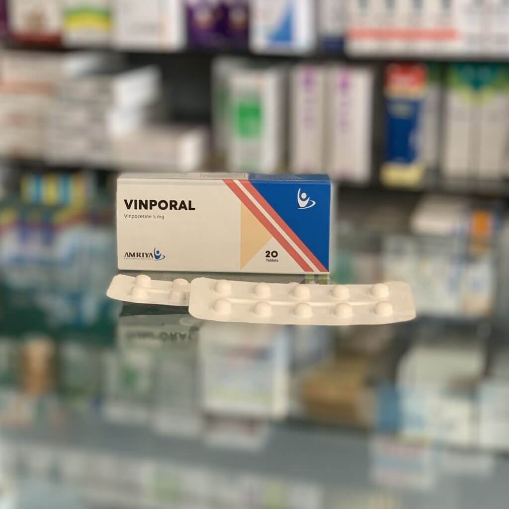 Vinporal 5 mg 20 tablets