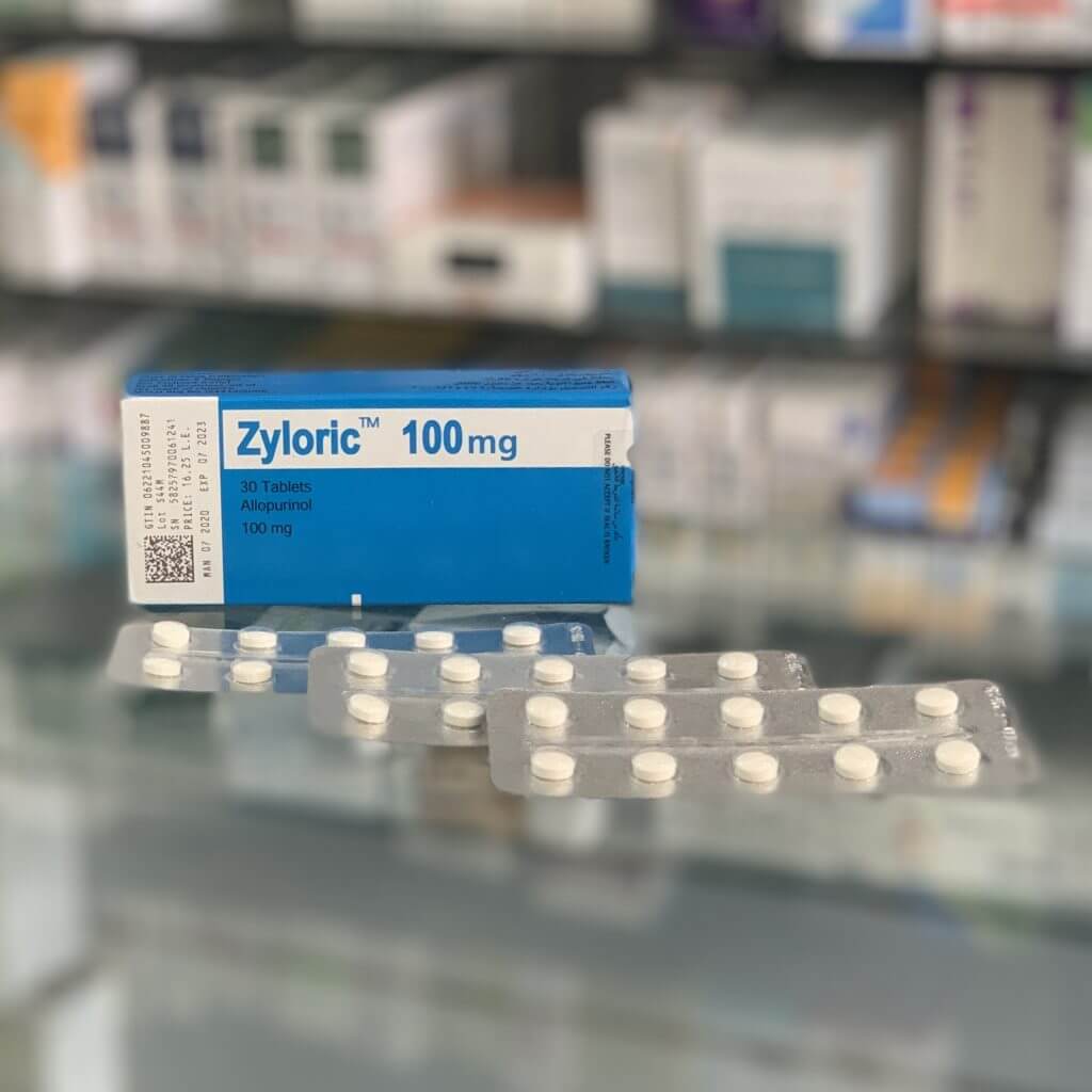 Zyloric 300 mg 30 tablets