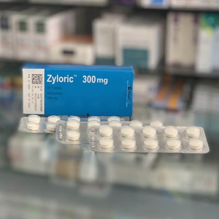 Zyloric 300 mg 30 tablets