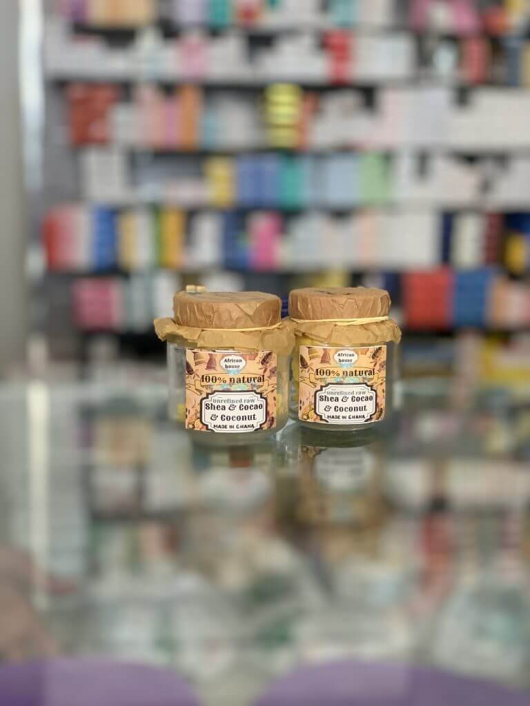 African House Shea butter, cocoa and coconut 50 gr
