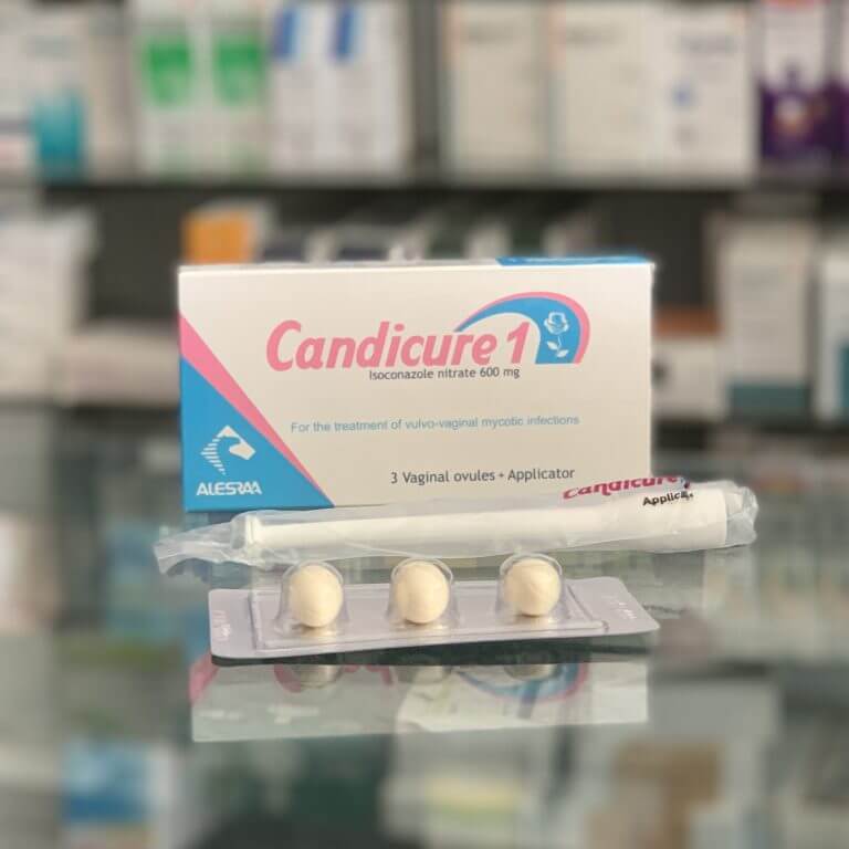 Candicure 1 600 mg 3 vaginal suppositories