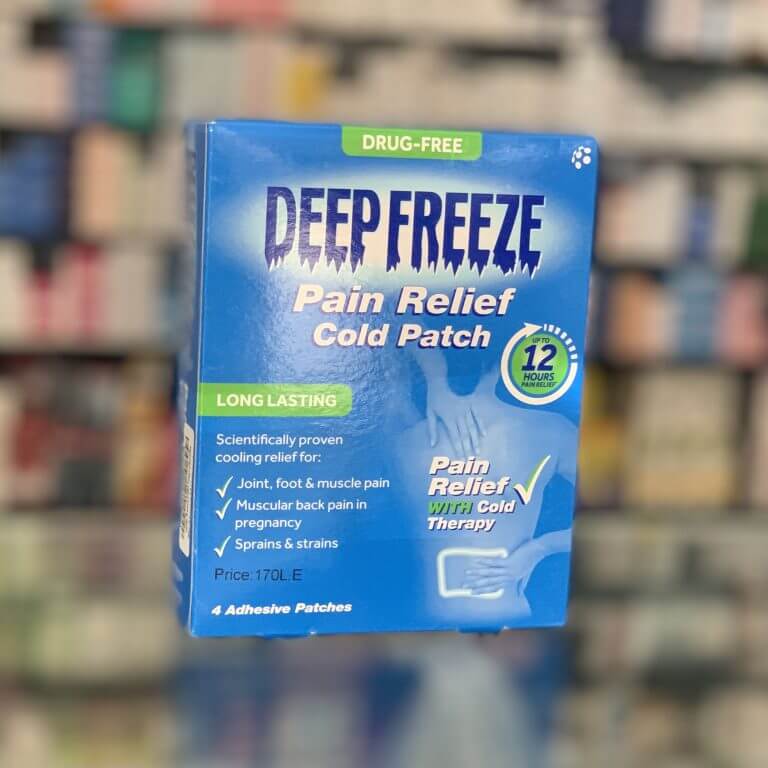 Deep Freeze pain relief patch 4 pieces