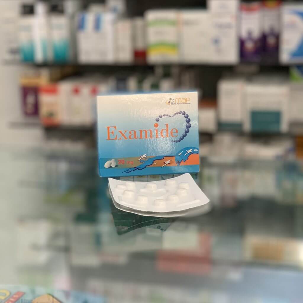 Examid 20 mg 20 tablets