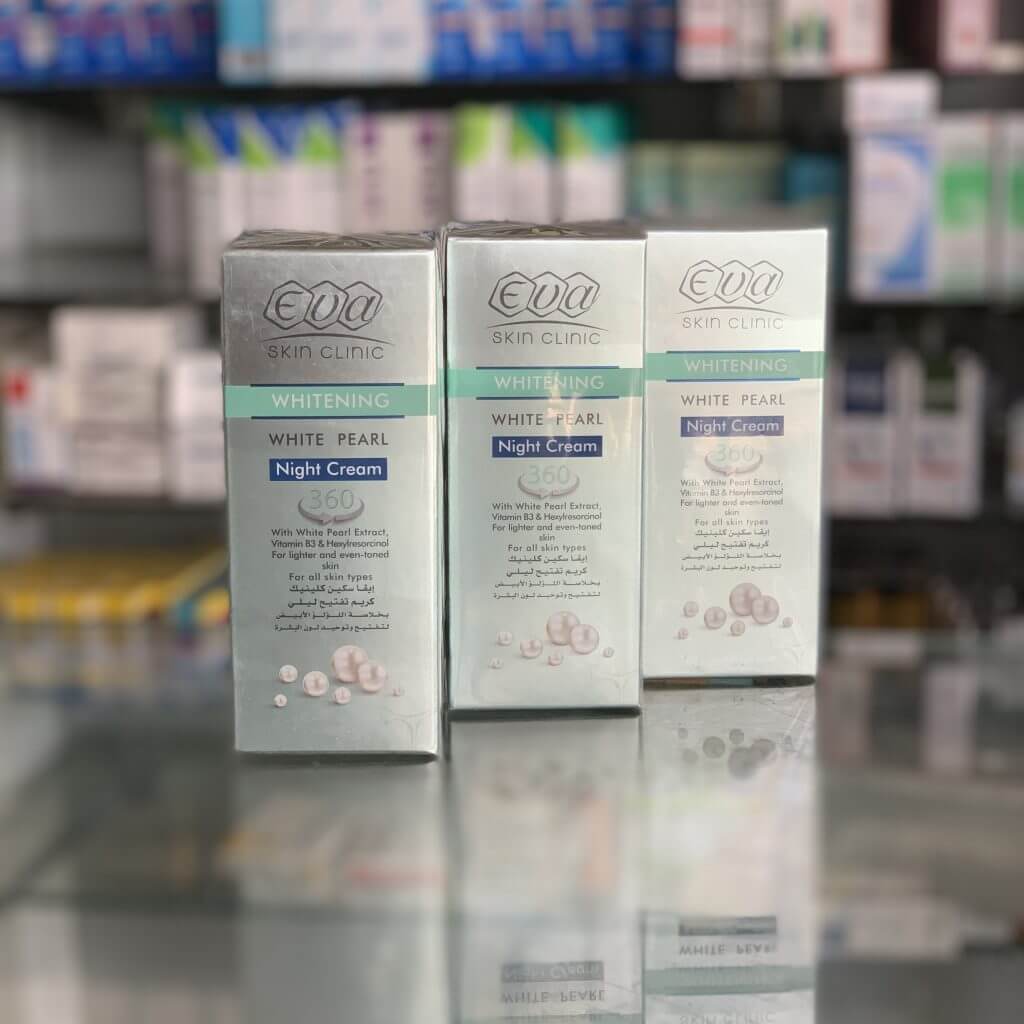 EVA Skin Clinic White Pearl Whitening night cream 50 ml