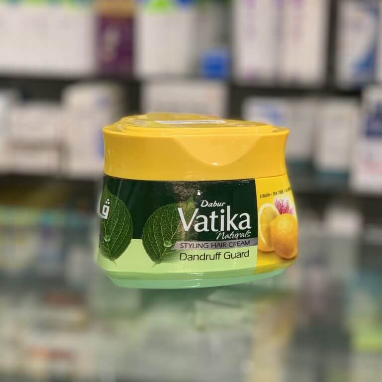 Ватика Крем для укладки волос от перхоти с миндалем, маслом чайного дерева и лимоном 210 мл