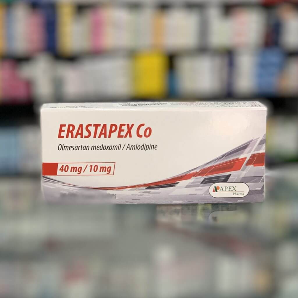 Erastapex Co 40/10 mg 30 tablets