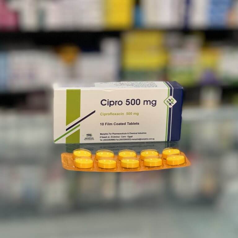 Cipro 500 mg 10 tablets