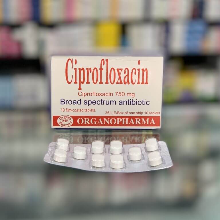 Ципрофлоксацин 750 мг 10 таблеток