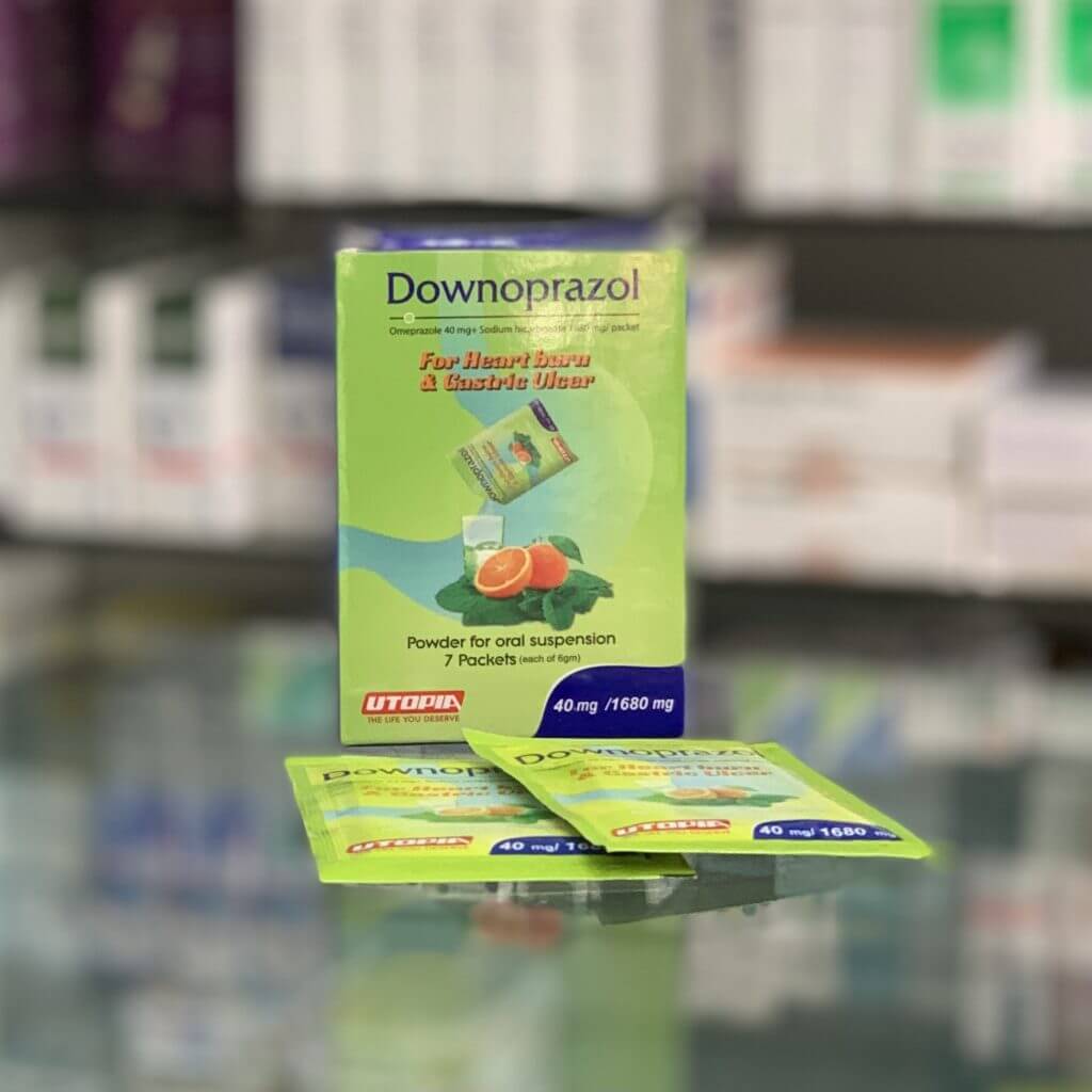 Downoprazol 40/1680 mg 7 sachets
