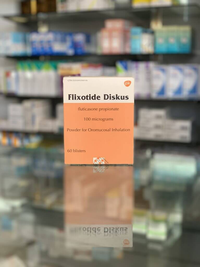 Фликсотид Дискус 100 мкг 60 доз