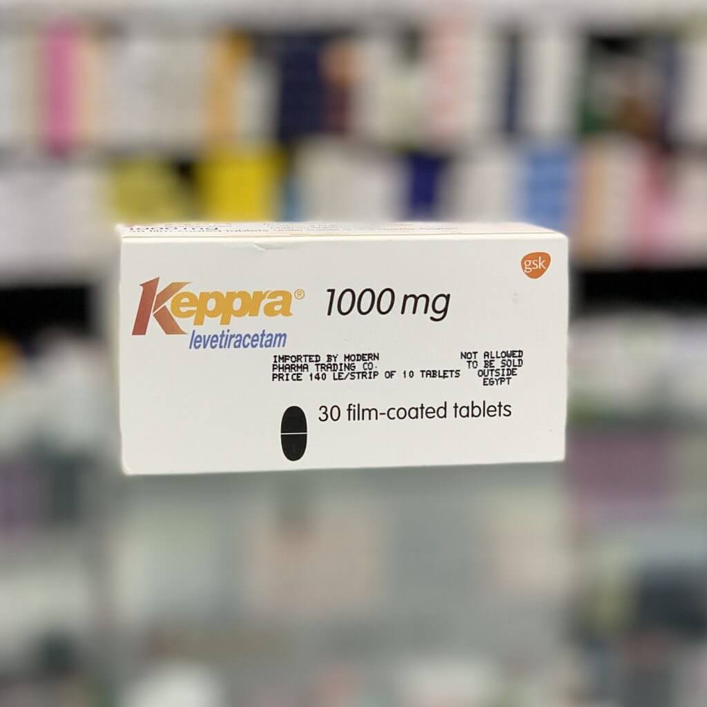 Keppra 1000 mg 30 tablets