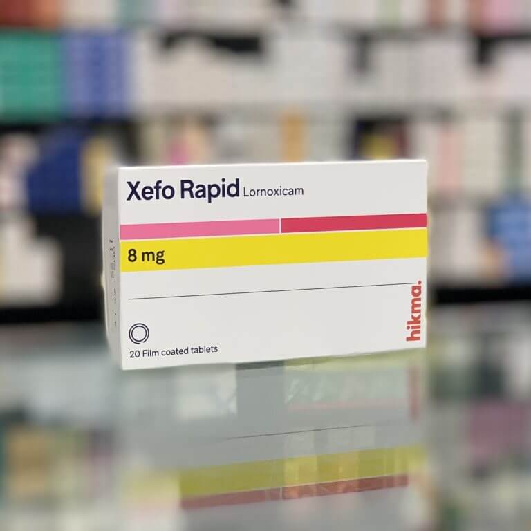 Xefo Rapid 8 mg 20 tablets