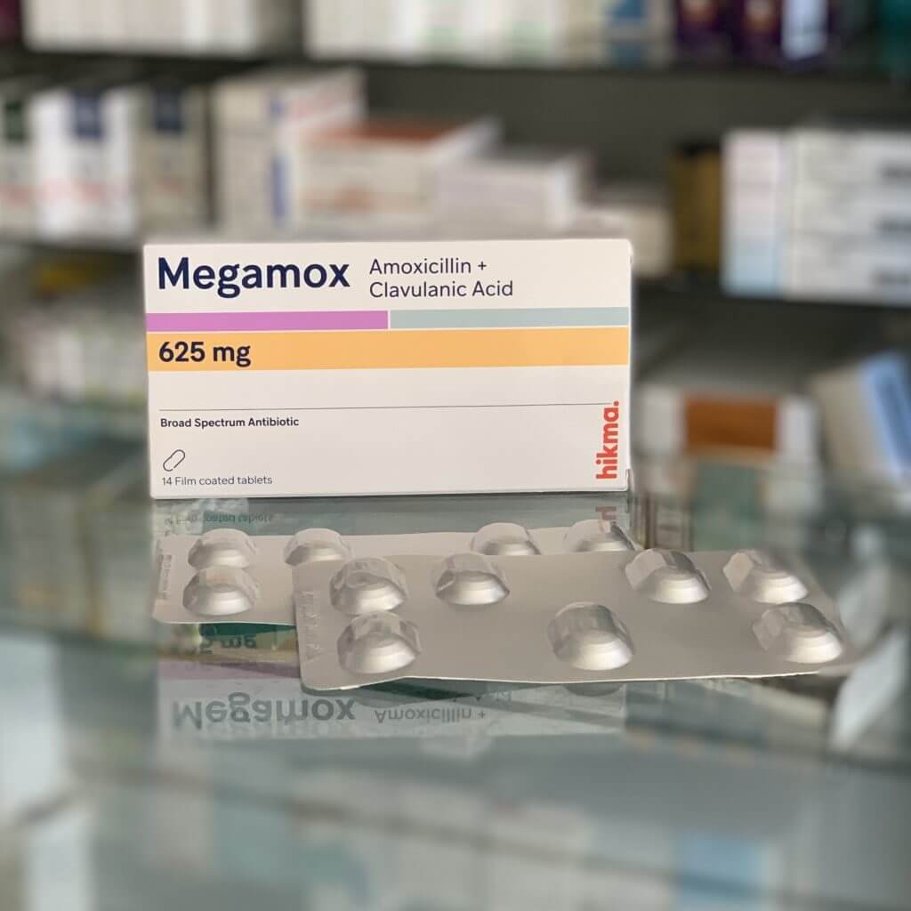 Megamox 625 gr 14 tablets
