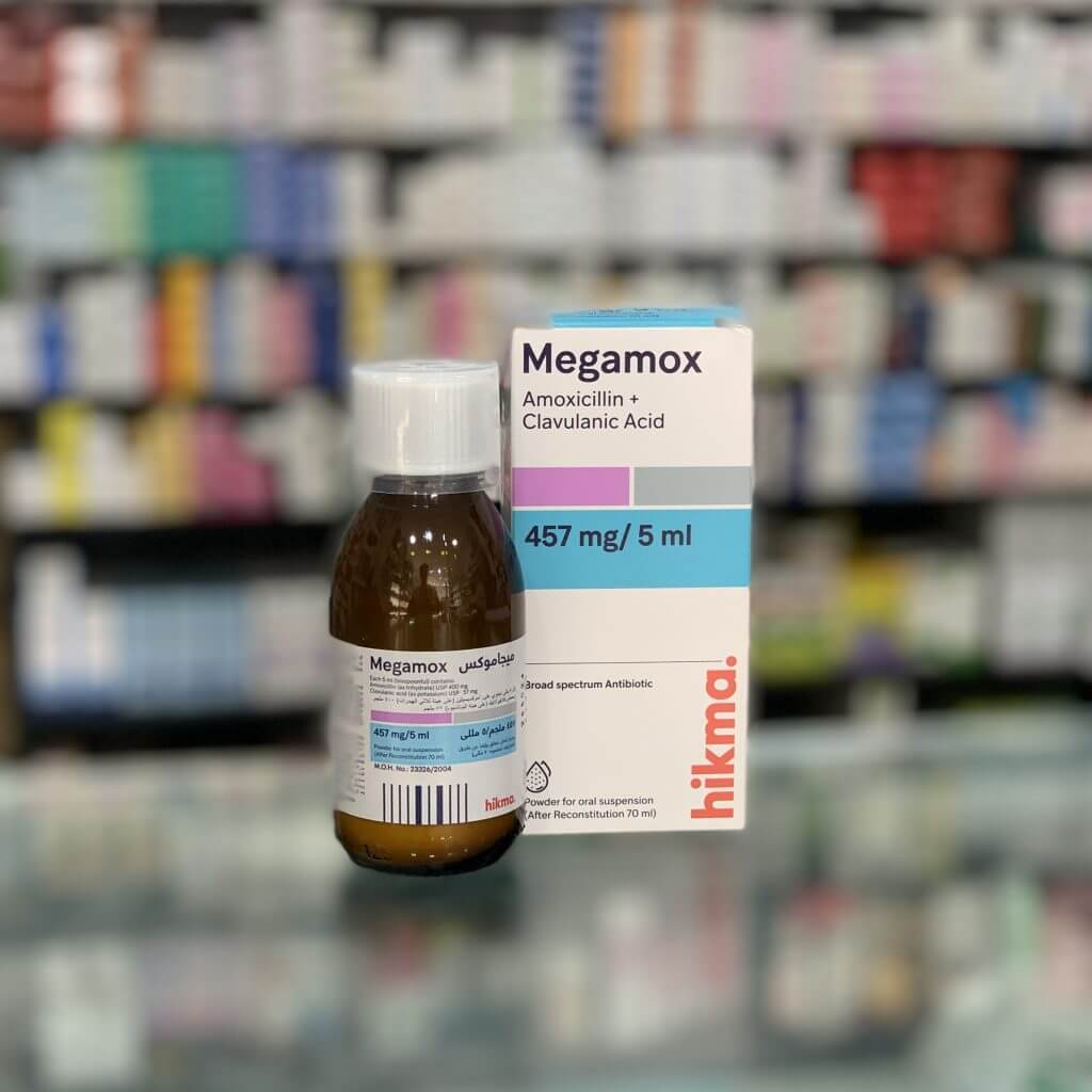 Megamox 457mg/5ml suspension 70ml