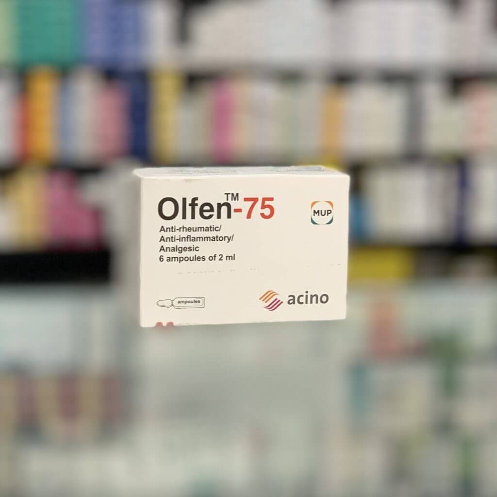 Olfen 75 mg/2 ml 6 ampoules