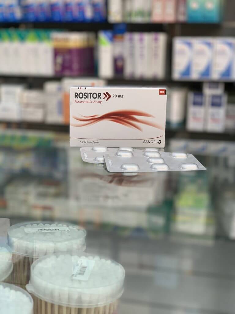 Rositor 20 mg 14 tablets