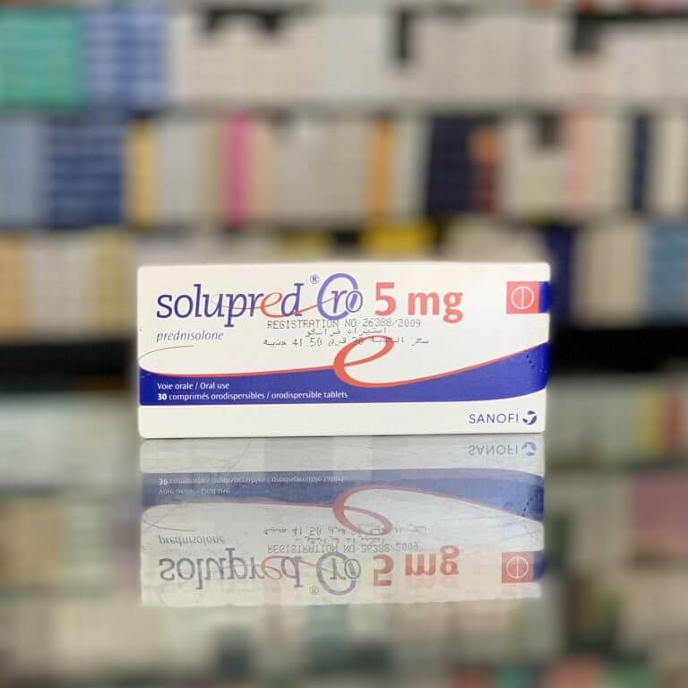 Solupred 5 mg 30 tablets