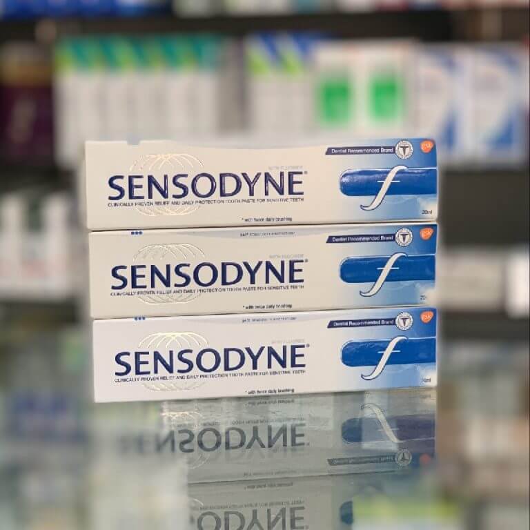 Sensodyne toothpaste with fluoride 20 ml