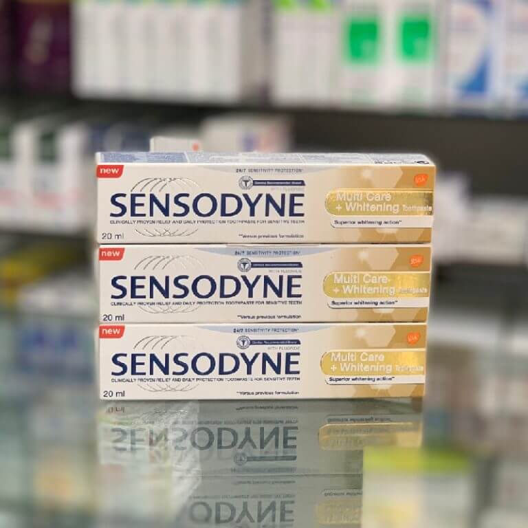 Sensodyne Multi care & whitening toothpaste 20 ml