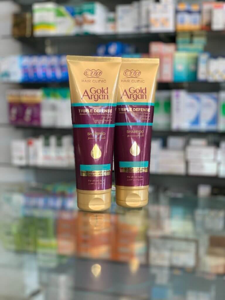 EVA Hair Clinic Shampoo "Golden argan" 230 ml