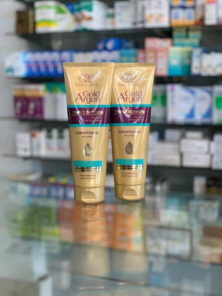 EVA Hair Clinic Hair conditioner "Golden argan" 230 ml