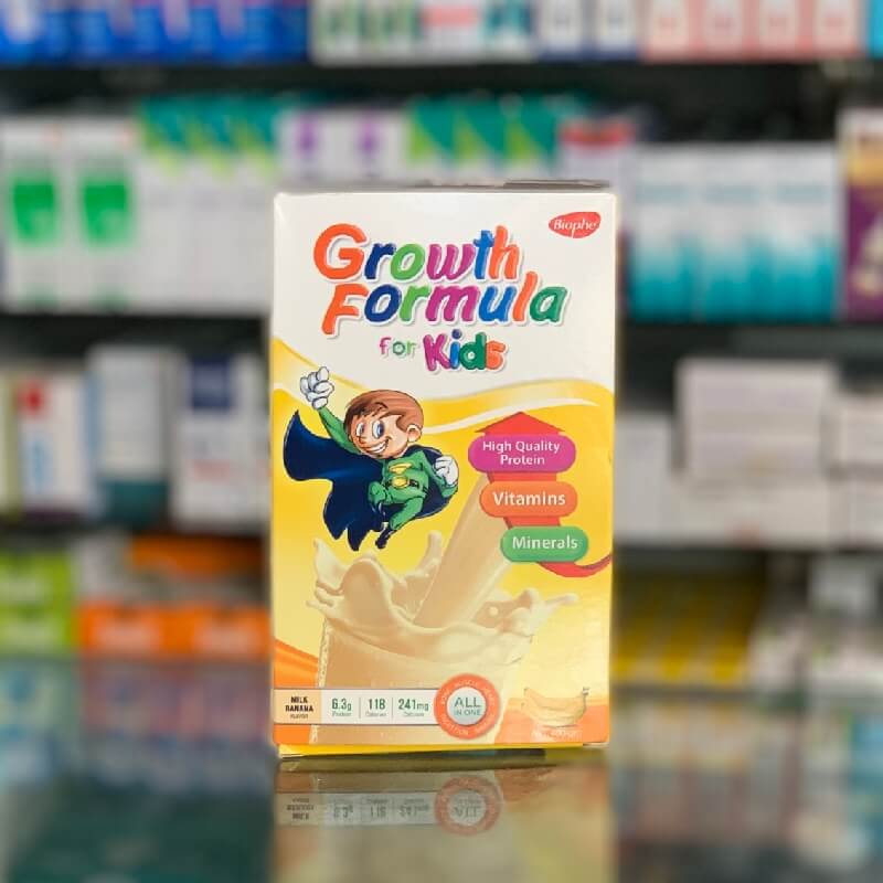 Growth Formula food supplement for children banana flavor 400 g