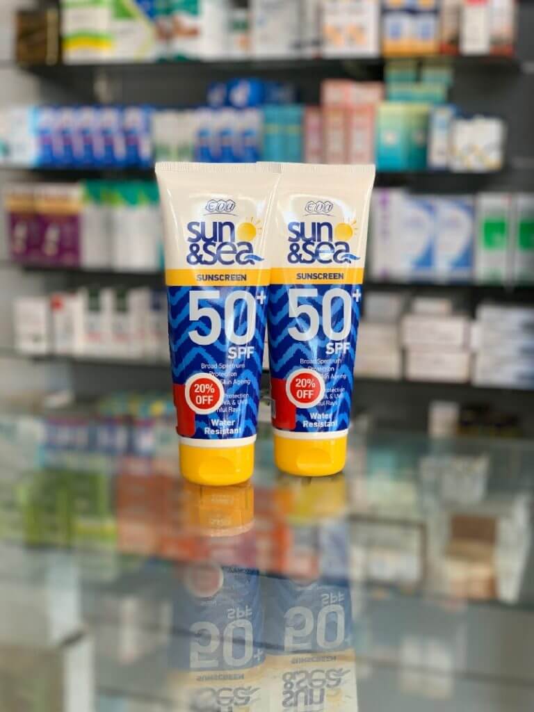 EVA Sun and Sea Sunscreen lotion SPF 50, 200 ml