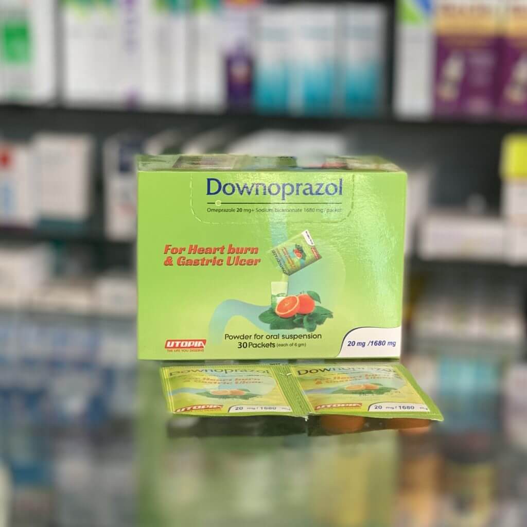Downoprazol 20/1680mg 7 sachets