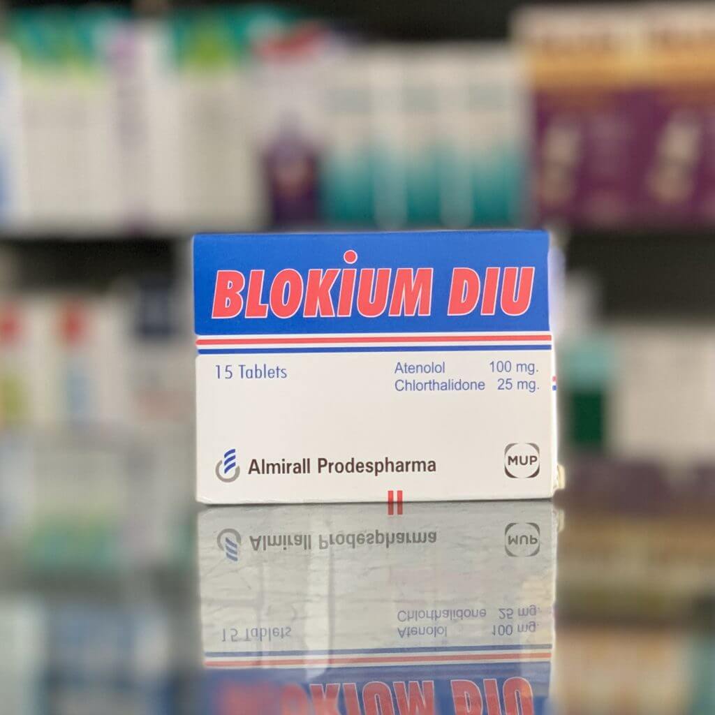 Blockium Diu 100/25mg 15 tablets