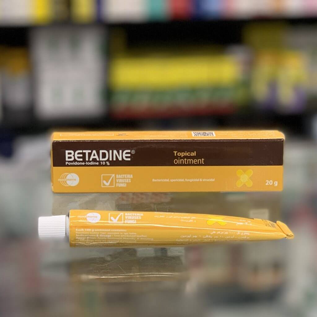 Betadine 10% ointment 20 mg