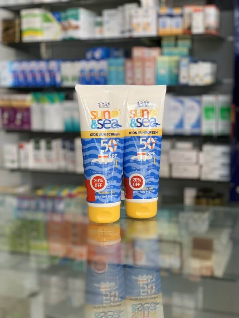 ЕВА Детский солнцезащитный крем "Солнце и море" SPF 50, 200 мл