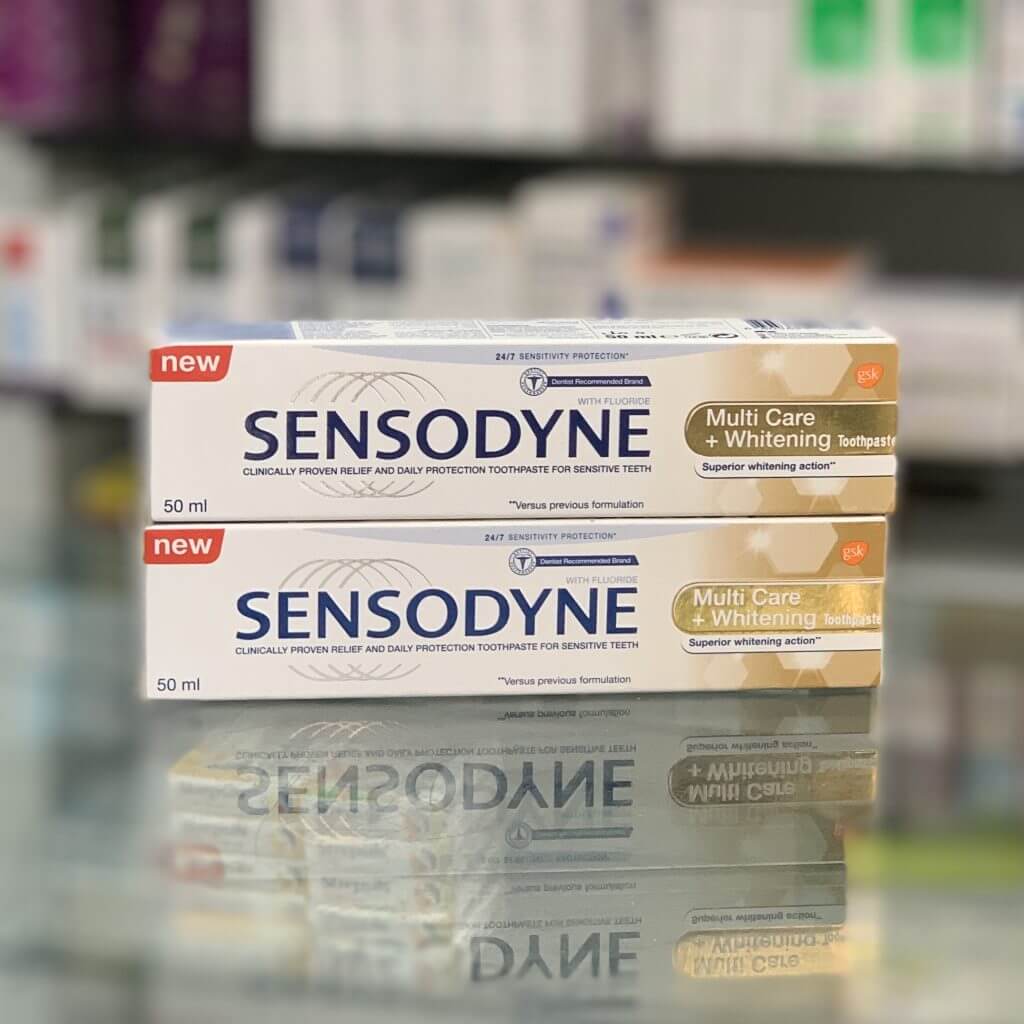 Sensodyne Multi care & whitening toothpaste 50 ml