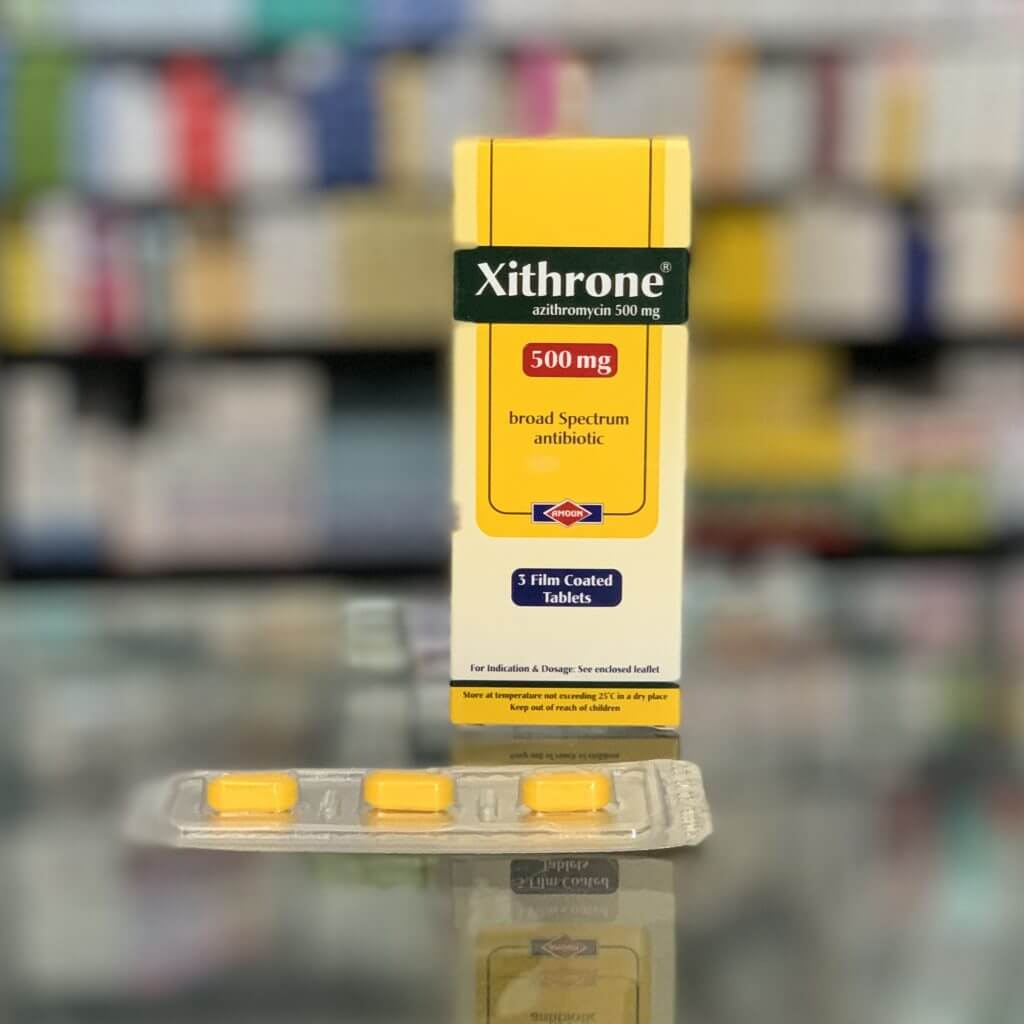 Xithrone 500 mg 3 tablets