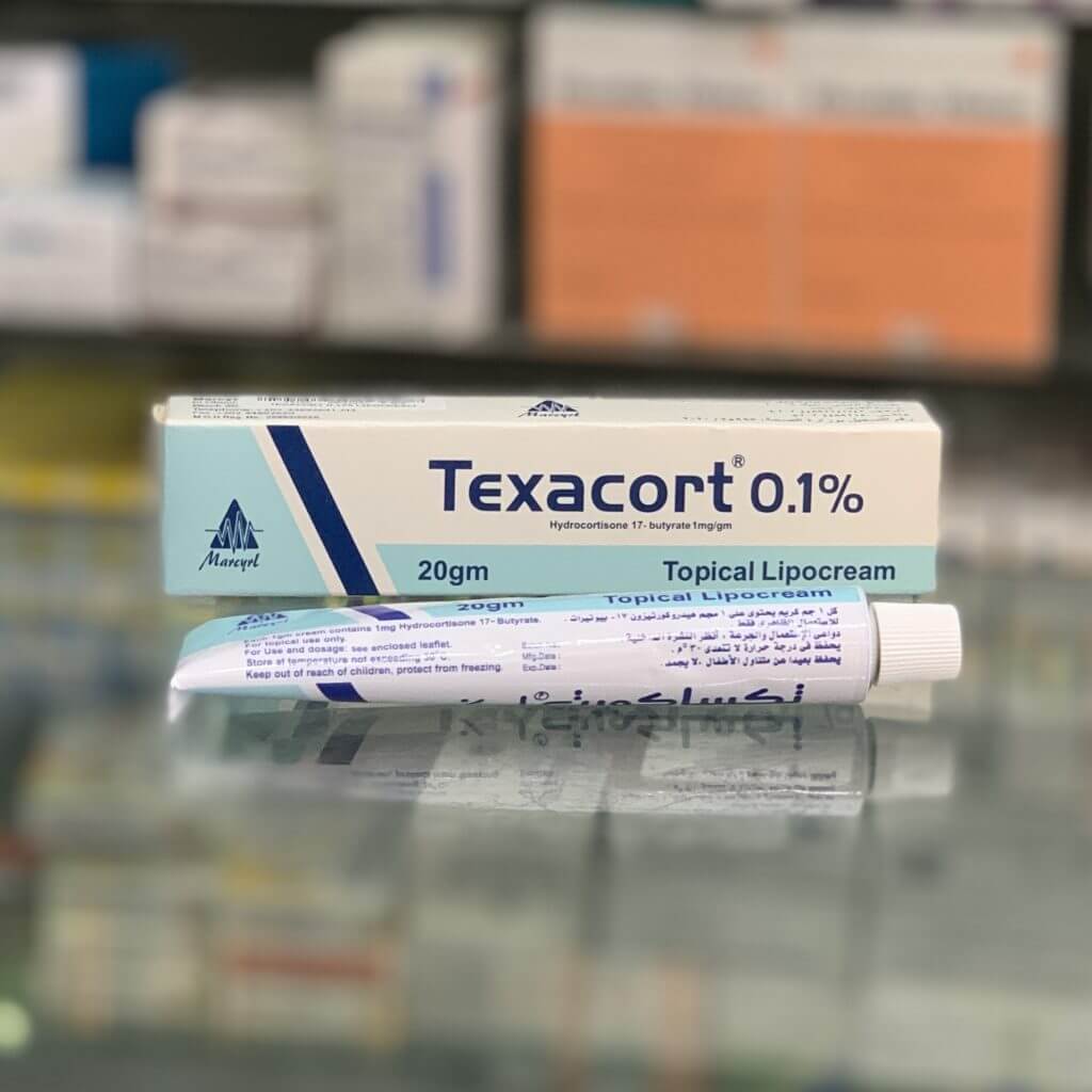 Texacort 0.1% cream 20 grams