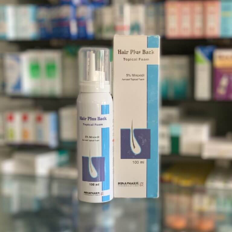 Hair Plus Back foam 5% 100 ml