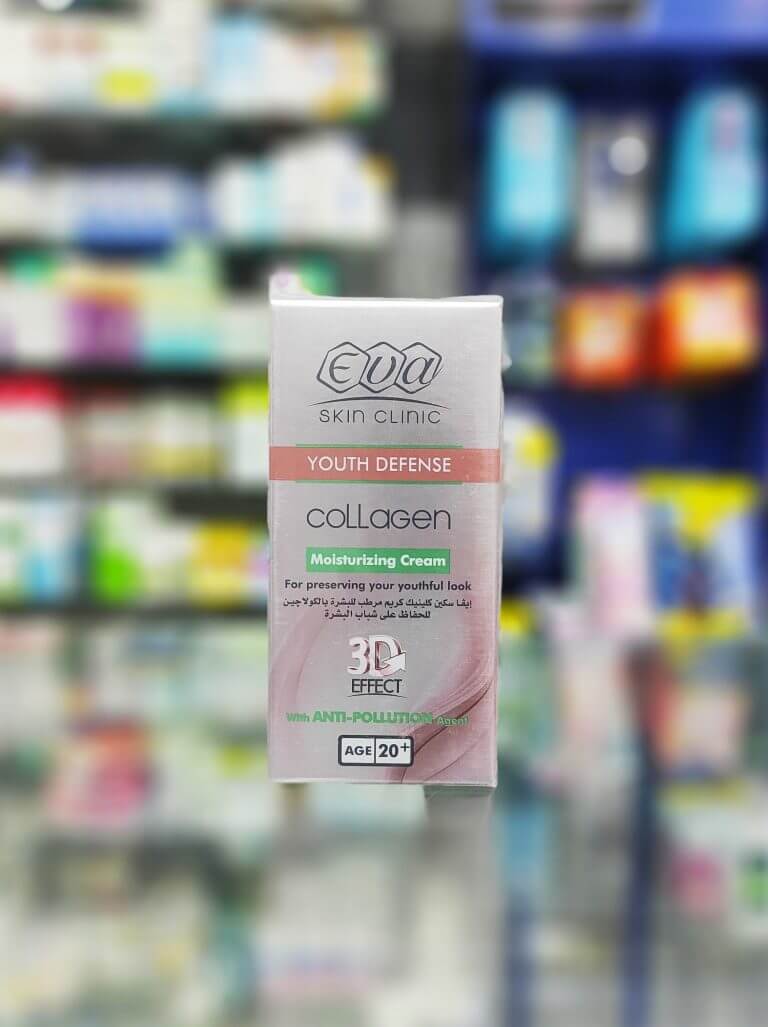EVA Skin Clinic Youth defense Collagen Moisturizing cream 20+, 50 ml