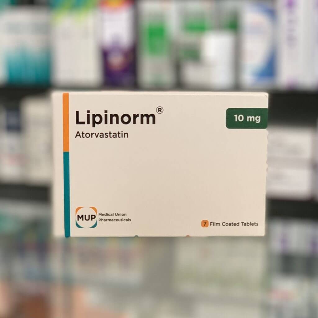Lipinorm 10 mg 7 tablets