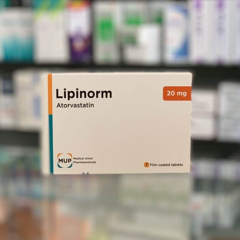 Lipinorm 20 mg 7 tablets