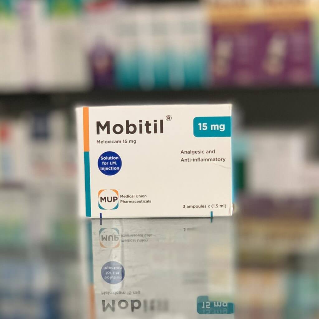 Mobitil 15mg/1.5ml 3 ampoules