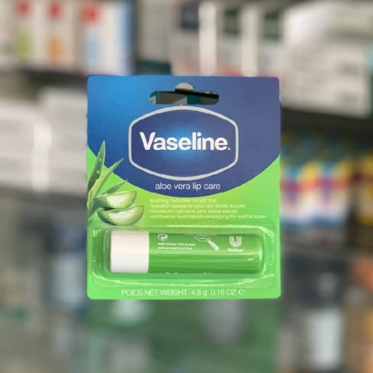 Вазелин гигиеническая помада с экстрактом алоэ вера 4,8 гр