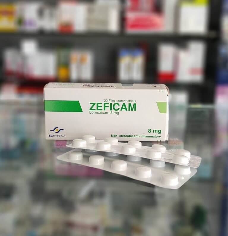 Зефикам 8 мг 20 таблеток