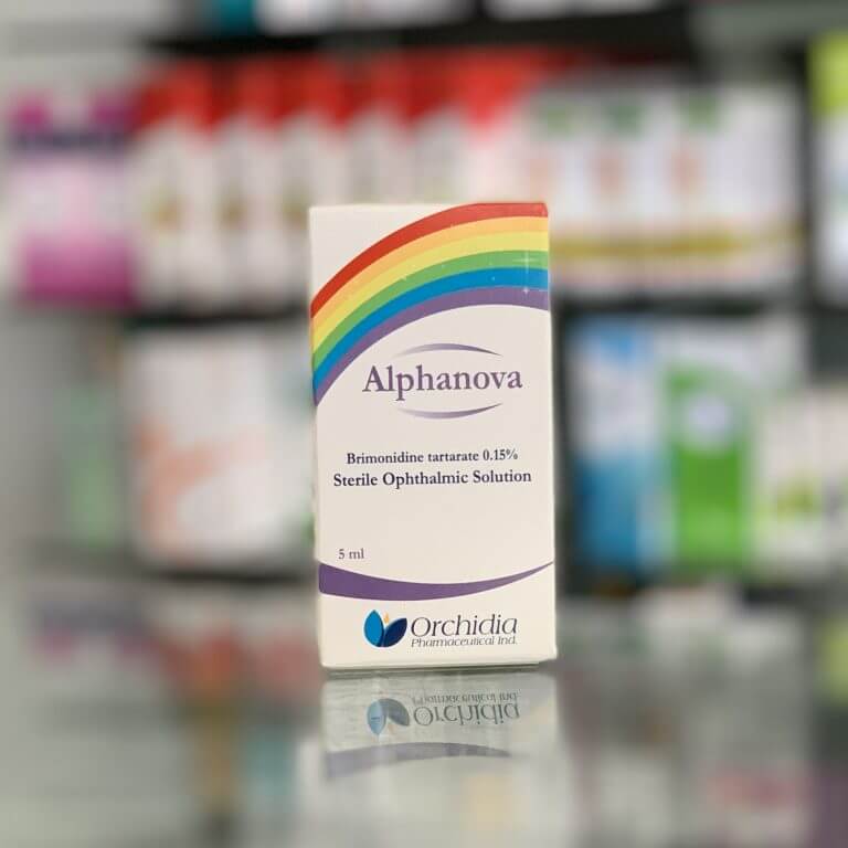 Альфанова 0,15% глазные капли 5 мл