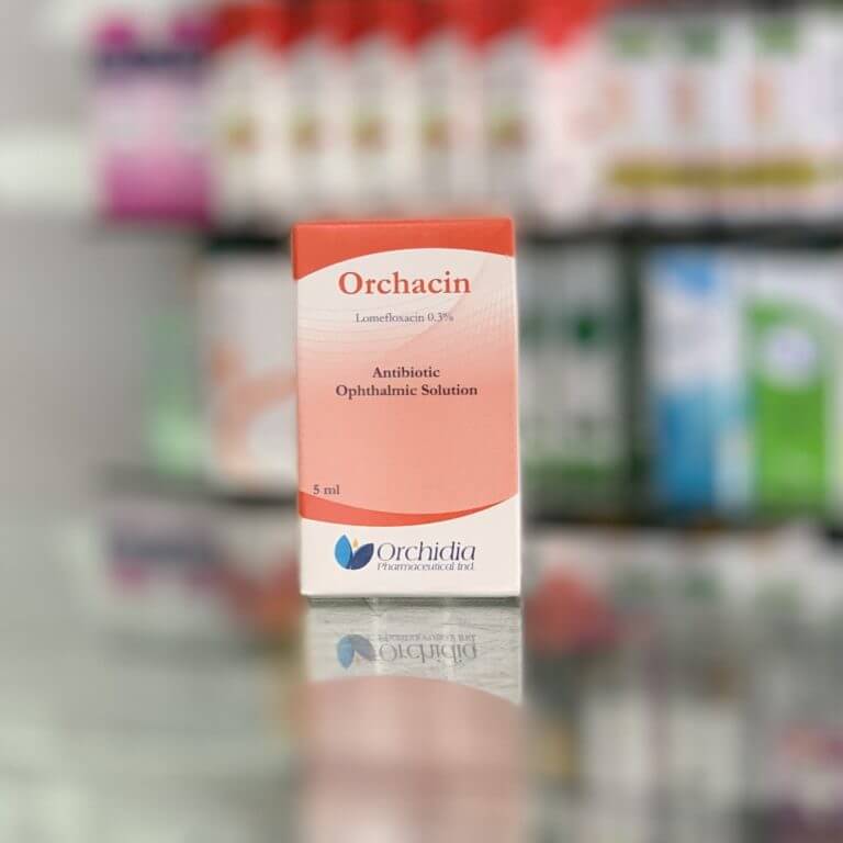 Орхацин 0,3% глазные капли 5 мл